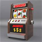 slot machine model 3d